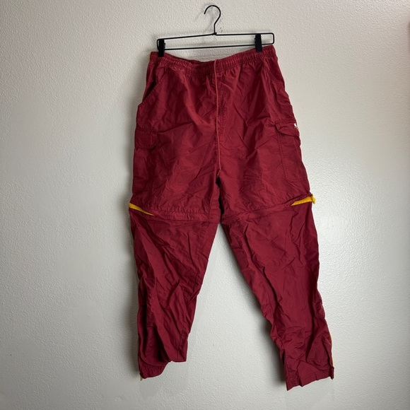 Starter Vintage Windbreaker Pants Zip Shorts USC Trojans Size Large - Picture 1 of 12